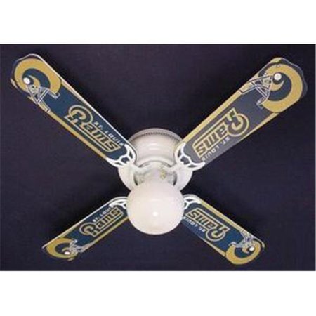 CEILING FAN DESIGNERS Ceiling Fan Designers 42FAN-NFL-STL NFL St. Louis Rams Football Ceiling Fan 42 In. 42FAN-NFL-STL